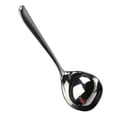 thumbnail image 2 of Bewildely 1 Uds. Cuchara para sopa cuchara de acero inoxidable con acabado de espejo cuchara para sopa grande Buffet banquete cena vajilla utensilios de Type6 NO6 Bewildely HA3916-01B, 2 of 6