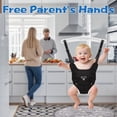 thumbnail image 6 of G TALECO GEAR Baby Jumper Doorway with Hook for Infant & Toddlers, Adjustable Strap for Baby Bouncers Indoor/Outdoor with Soft Rug, 6+ Months, Black, 6 of 7