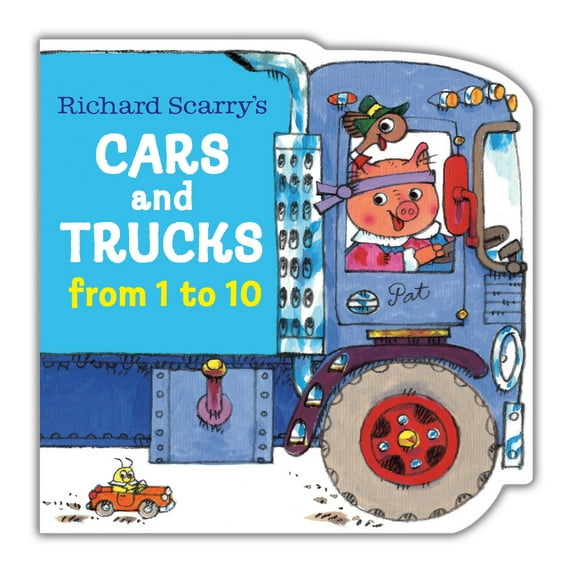 Pre-Owned Richard Scarry's Cars and Trucks from 1 to 10 (Board book) 0593567706 9780593567708