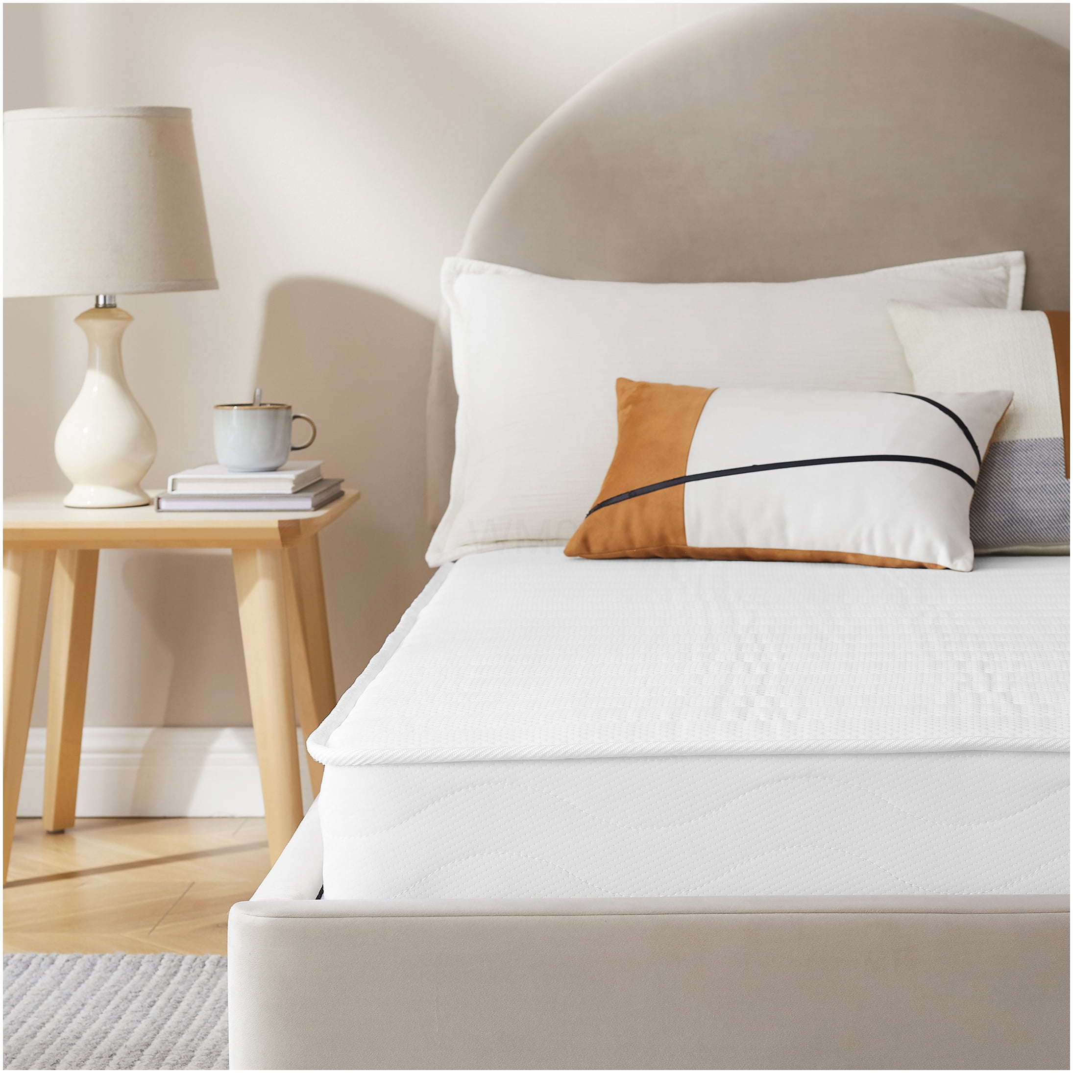 6 Inch Twin Mattress, Medium Firm Feel Bonnell Spring Mattress for Balanced Support and Comfort