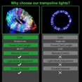 thumbnail image 7 of KOFUN LED Trampoline Lights, 49.2FT Remote Control Trampoline Rim LED Light for Trampoline, 16 Color Change, Waterproof, Bright to Play at Night Outdoors, 7 of 7