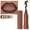 Brown, variant on Littleplum 2-in-1 Lip Liner and Lipstick Lip Combo Set,Matte Nude Dark Brown Red Lip Liners,High Pigmented Long-Lasting Waterproof Smudge Proof,Full Coverage Lip Kit for Fuller & Plumper Lips#05