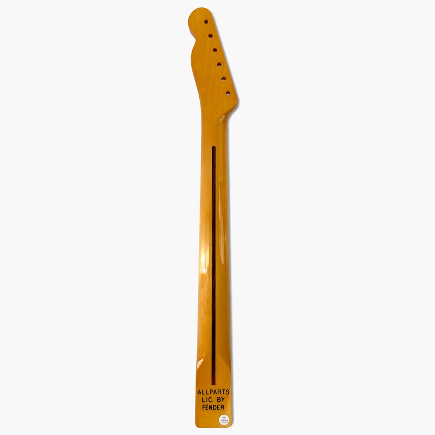 Allparts, Neck for Tele 1 Piece Maple Replacement and Small Parts for Electric Guitar (TMNF-FAT)