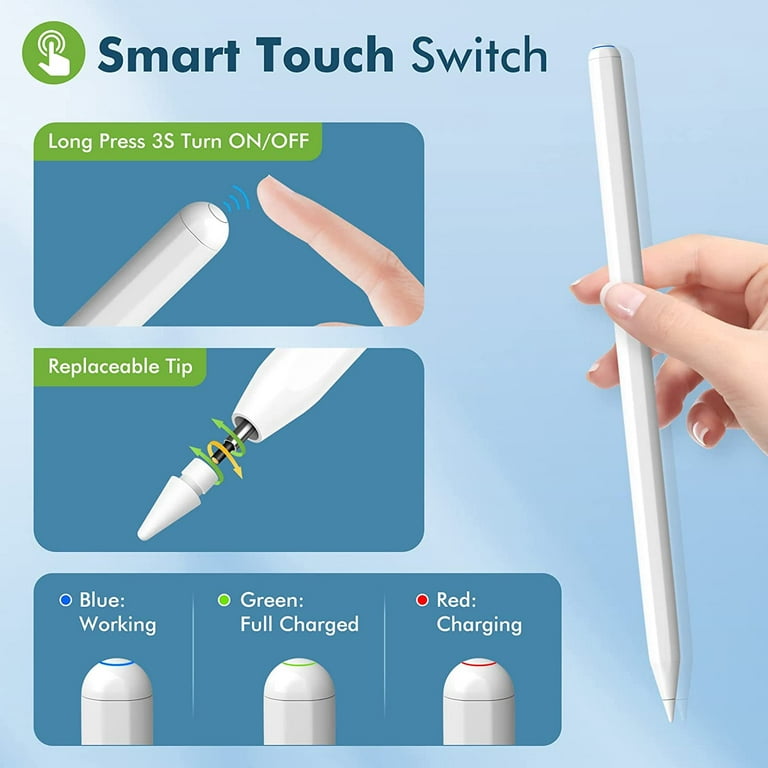 Generic Pencil 2 Gen For Apple iPad 6th Air 3 Pro 12.9 Mini 5 Touch Stylus  Pen