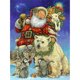 thumbnail image 1 of Cuadros Decorativos 5D DIY Diamond Painting Santa Claus Kits Full Round Drill Wall Decor (sz2197) Likrtyny embutido en tela, 1 of 8