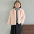 thumbnail image 2 of Favoffer Kids Girls Winter Warm Coats Jacket Clothes Outwear Overcoat Ear Hooded Faux Fur Thicken Fleece Toddler 1-12Y, 2 of 5