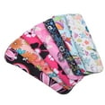 7pcs Reusable Cloth Sanitary Towels Pads Washable Bamboo Cloth