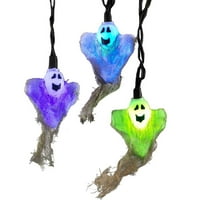 Kurt Adler 10-Light LED Color Changing Ghost Light Set