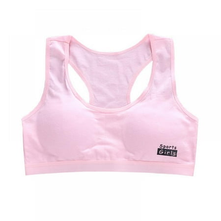 

Girls Racerback Training Sports Bras 8-10 10-12