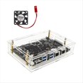 thumbnail image 1 of Para Placa de Desarrollo Bananapi -F3 + Carcasa + Ventilador SpacemiT K1 8Core RISC-V 2G LPDDR4 8G EMMC 2,4G/5G WiFi BT4.2 Placa Base, 1 of 5