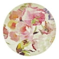 thumbnail image 3 of Unique Loom Lyon Collection Area Rug - Claire (6' 1" Round Ivory/Blue), 3 of 7