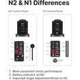thumbnail image 2 of Nisplay Tennis Ball Machine N2 - One of The Lightest and Smallest Ball Machines in The World, Lithium Ion Battery (without Oscillator), 2 of 4