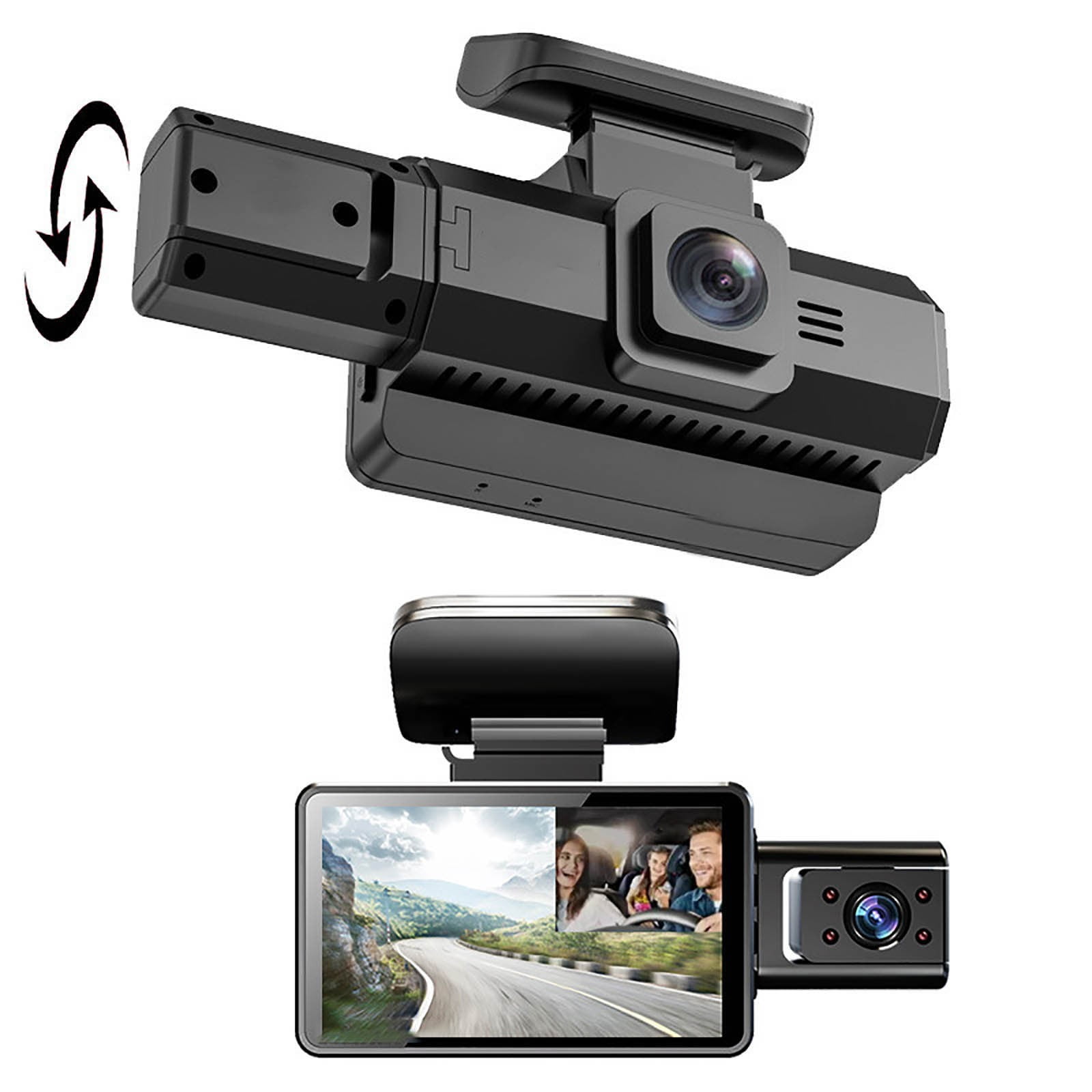 2025 Dash Cam Front & Rear – 1080p Full HD, WiFi, Nachtsicht, Für Auto (Front- Und Heckkamera)