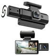 thumbnail image 3 of Rbaofujie Caméra de Tableau de Bord avant et Arrière, Caméra de Tableau de Bord 1080P FHD pour Voitures, Écran IPS 3 Pouces Full HD Grand-Angle pour Voiture avec Vision Nocturne, Enregistrement en Boucle, 3 of 9