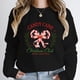 thumbnail image 3 of Jersey con estampado de Feliz Navidad para mujer, Sudadera de cuello redondo, jerséis sueltos sin capucha, Club de Navidad de bastón de caramelo, Otoño e Invierno, 3 of 5