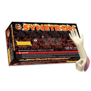 SYNETRON LATEX EXAM GLOVES L 12PK
