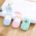 thumbnail image 1 of Jinsinto Portable Disposable Soap, 150pcs Mini Paper Soap Travel Soap Sheet,Disposable Paper Soap Portable Soap Sheets,, 1 of 5