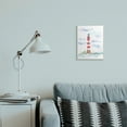 thumbnail image 2 of Stupell Industries Red Stripe Lighthouse Soft Coastal Landscape Wall Plaque, 10 x 15, Design by Melissa Hyatt LLC, 2 of 6