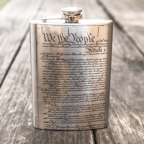 8oz We the People Flask L1