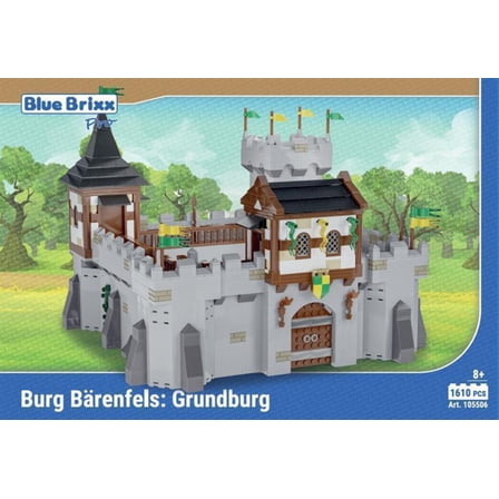 Bluebrixx Bear Rock Castle: Base Castle #105506