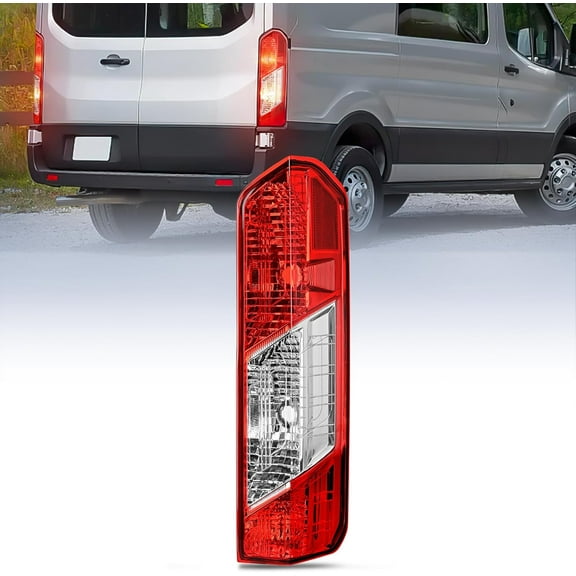 Nilight Taillight Assembly Compatible with 2015 2016 2017 2018 2019 2020 2021 2022 2023 Ford Transit 150 250 350 350HD Rear Lamp Replacement OE Style Passenger Side