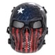 thumbnail image 2 of Máscara de calavera Airsoft Paintball Tactical Full Face Protection Army (Capitán) Sywqhk Para Estrenar, 2 of 8