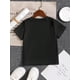 thumbnail image 2 of Young Girl Colorful Letter Print Cute Short Sleeve T-Shirt, 2 of 6
