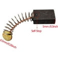 thumbnail image 3 of 2Pcs Carbon Brushes Brush Repairing Part for Electric Motor 13Mmx8Mmx5Mm, 3 of 8