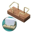 thumbnail image 3 of Wood Business Card Display Holder Delicate for Office Tabletop Receptions C, 3 of 6