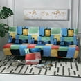 thumbnail image 1 of CHOK 2024 Futon Slipcover Armless Sofa Cover Stretch Sofa Bed Slipcover Protector Elastic, 1 of 2