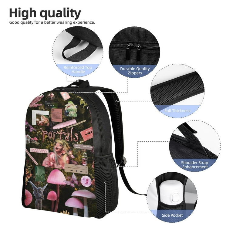 Melanie Martin-e Backpack Large Capacity bag Book Bag Casual Melanie Martin-e Backpack Large Capacity bag Book Bag Casual