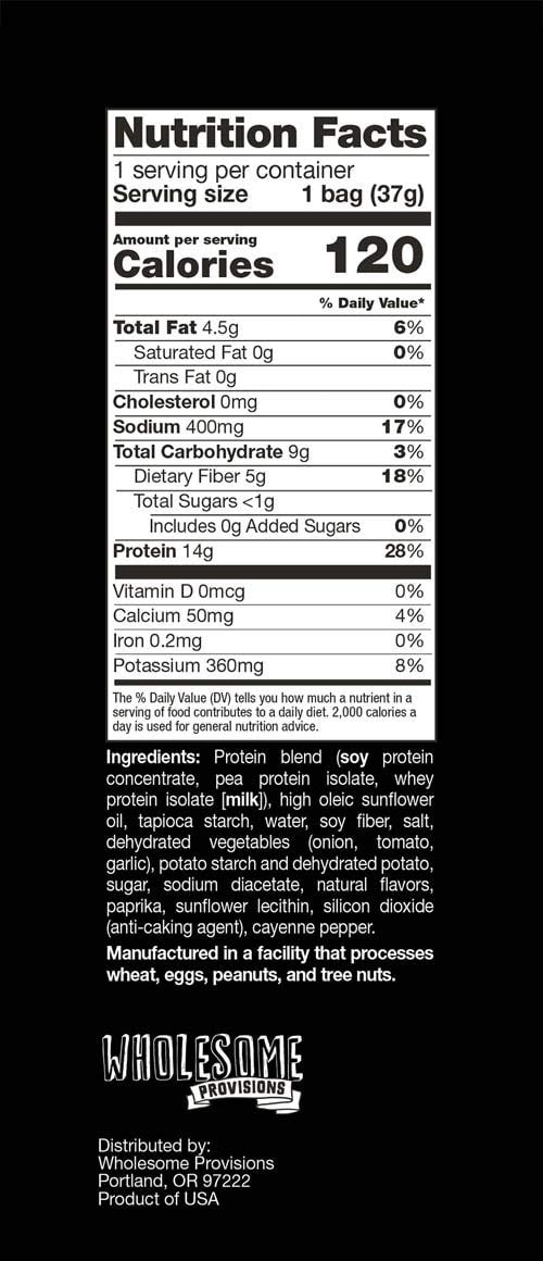 Assorted Protein Chips, Keto-Friendly, 14g Protein, 3g-4g Net Carbs, Gluten Free, Keto Snacks, Low Carb Snacks, Protein Crisps, Made in USA, 6 Pack