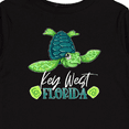 thumbnail image 4 of Inktastic Key West, Florida Happy Sea Turtle Boys or Girls Long Sleeve Toddler T-Shirt, 4 of 5