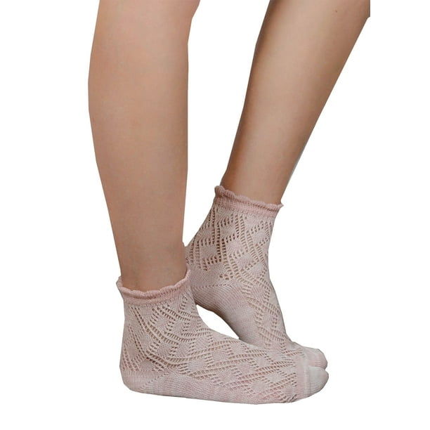 Boot Cuffs & Socks Boot Cuffs & Socks Ladies Knit Cute Anklet Socks