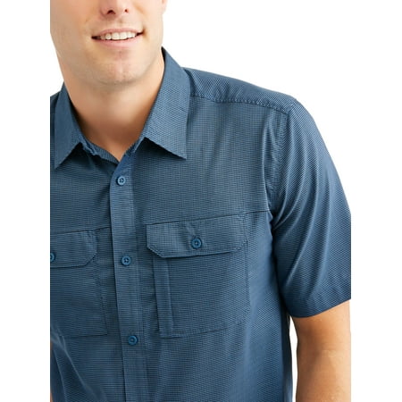 Swiss Tech - Swiss Tech Men's short sleeve outdoor woven shirt 
