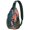 Hawaiian, variant on Breakfast Food Fried Egg Cooking Foodie Lightweight Travel Sling Backpack Small Travel Backpack for Essentials