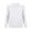 White, variant on Luxtrada Adult Fleece Crewneck Sweatshirt for women men (Black,S)