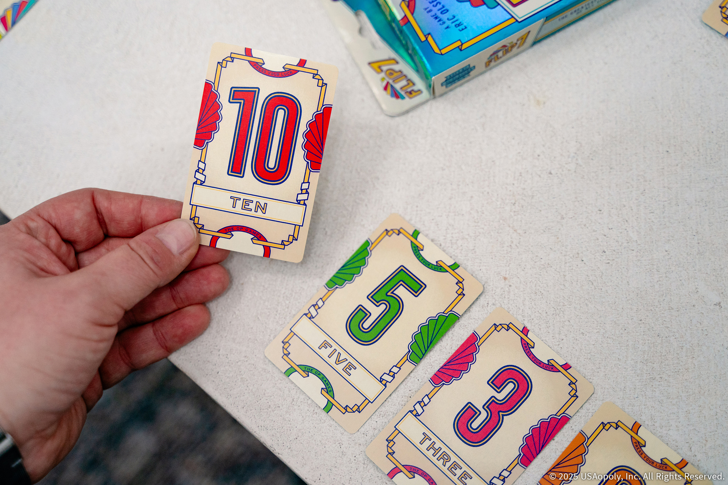 USAopoly Flip 7 Card Game for Family Game Night photo 8