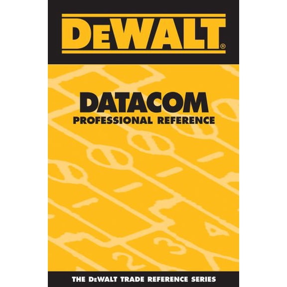 Pre-Owned Dewalt Datacom Professional Reference (Paperback) 0975970933 9780975970935