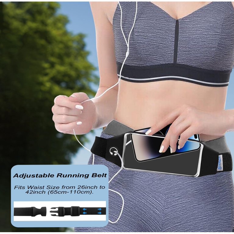Running Belt for Women Men, Fanny Pack, Belt Bag, Money Belt