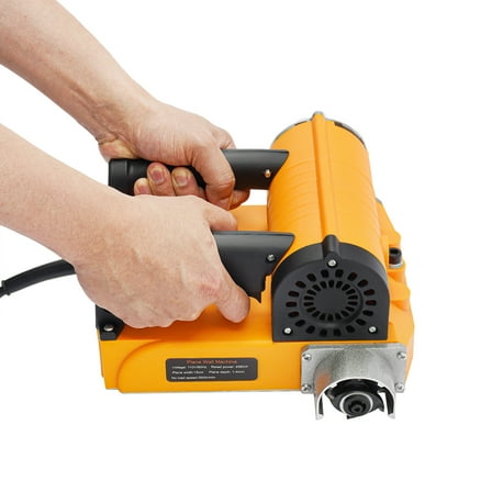 ChicHomey Efficient Electric Wall Planing Tool with Adjustable Depth, 4580W Motor, Dual Handle Design, and Heat Dissipation for Quick Wall Paint Removal