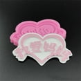 thumbnail image 4 of Hadanceo Nice-looking Fondant Mold All Match Silicone Easy Release Mother's Day Theme Baking Mold for Desktop B, 4 of 8