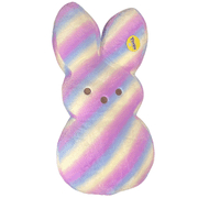 Open Box 42-inch Jumbo Peeps Bunny, Purple/White Striped