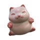 thumbnail image 5 of Estatua de gato decorativa de cerámica para casa de té, dormitorio, estudio A, 5 of 9