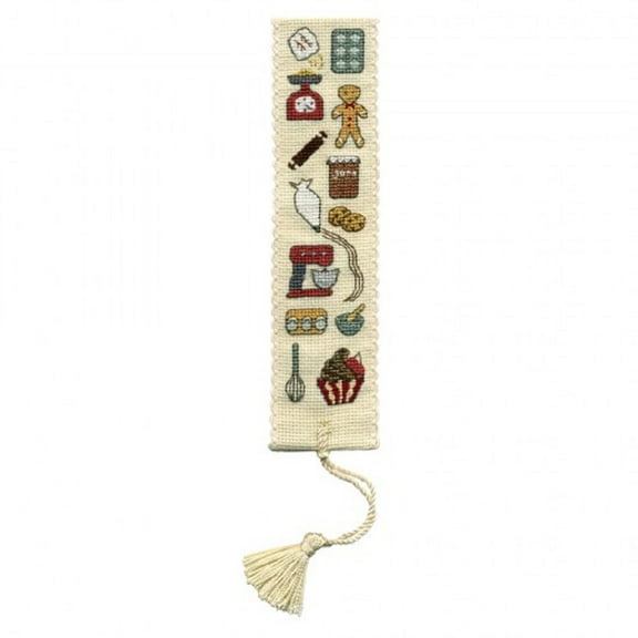 Textile Heritage Baking Bookmark - Counted Cross Stitch Kit