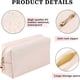 thumbnail image 2 of 2pcs Makeup Bag Small Travel Cosmetic Bags PU Leather Makeup Pouch Small Toiletry Bags, 2 of 4