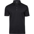 thumbnail image 3 of Tee Jays Mens Pima Cotton Interlock Polo Shirt, 3 of 4