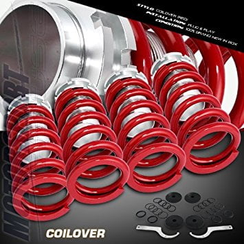 01 Lowering Spring Kit - (Red)90 91 92 93 94 95 96 97 98 99 00 01 Acura Integra Gs Ls Dc2 Lowering Coilover Spring Kits