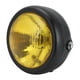 thumbnail image 1 of Faro de Motocicleta Jadeshay Redondo Retro Universal Color Negro con Lente Amarillo, 1 of 8