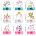 thumbnail image 2 of Decoración de mesa Outus Unicorn Rainbow Honeycomb x9, 2 of 6